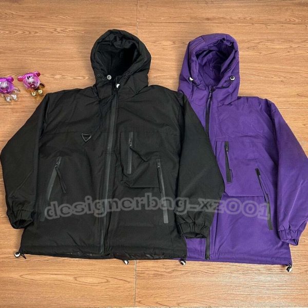 Winter New Designer Polo Stone Thick Hooded Trendy Islande Compass Sports Couples Loose Versatile Workwear Cotton Hoodie Jacket Coat High Quality