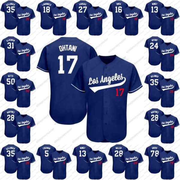 17 Ohtani Cities Baseball Jerseys 16 Smith 18 Yamamoto Betts 50 Freeman 5 Hernandez 8 22 Custom Any Number Any Name For Men Women Youth Fast Shipping