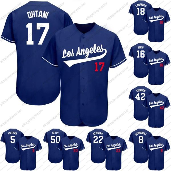 17 Ohtani Cities Baseball Jerseys 16 Smith 18 Yamamoto 50 Betts 5 Freeman 8 Hernandez 25 Edman 13 Muncy Custom Any Number Any Name For Men Women Youth Fast Shipping