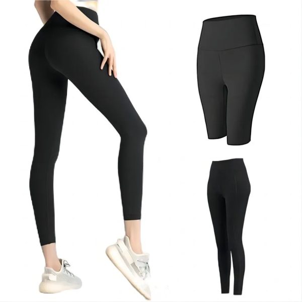 women leggings shorts womens yoga pants woman gym slim fit pockets clothes running wear Exercise Fiess Lady outdoor sports trousers workout outfits