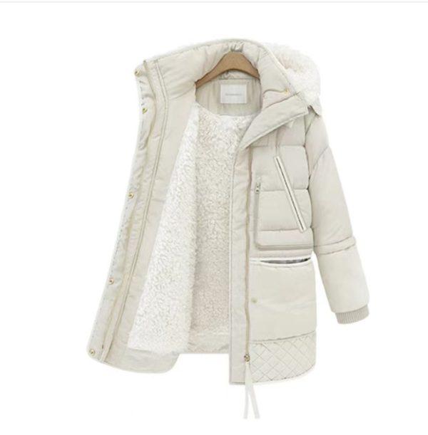 Winter Thick Cotton-Padded Coat Women Down Jacket Overcoat