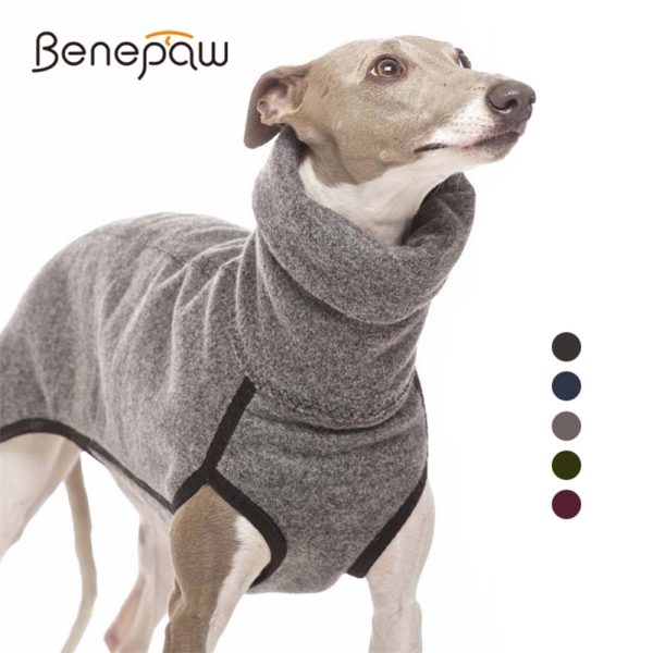 Benepaw Durable Warm Fleece Dog Clothing Winter Soft Comfortable High Neck Pet Jacket Clothes For Small Medium Large Dogs LJ201130