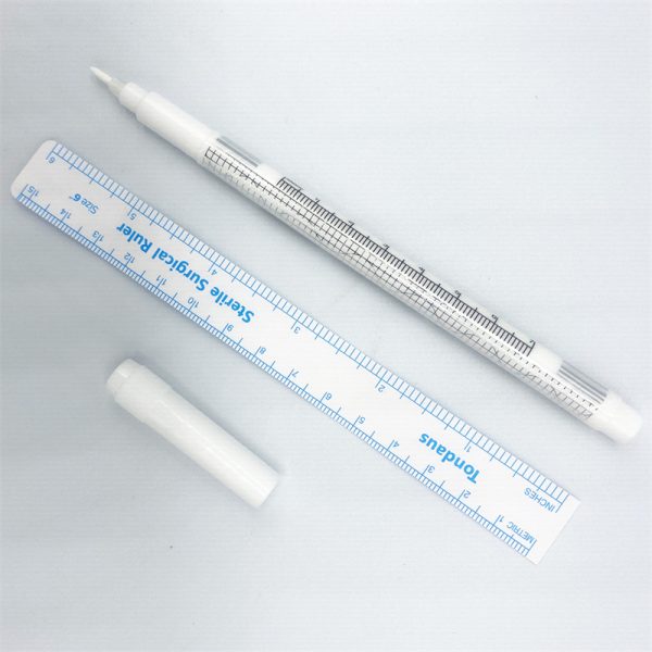 White Eyebrow Marker Pen Microblading Tattoo Surgical Skin Markers Pens for Permanent Makeup Supplies