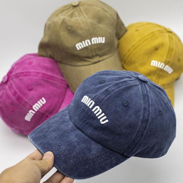 Ball Caps Denim Vintage Letter Embroidery Cotton Baseball Hat Men's Sun Women's Dad Snapback Gorras Chapeau