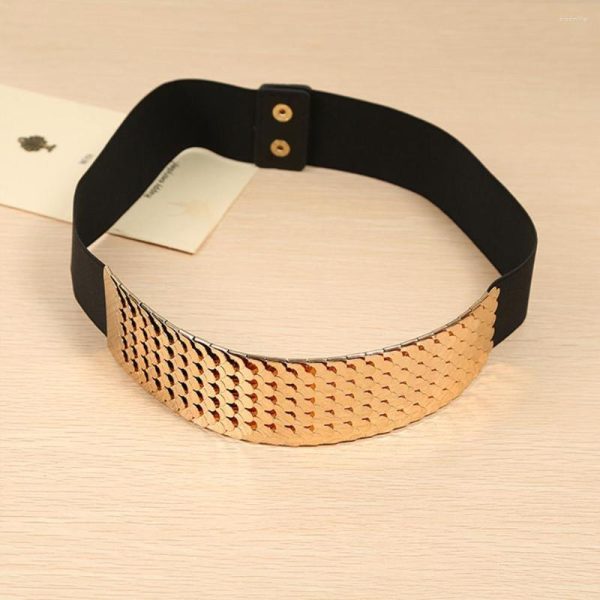 Belts 2023 Belt Versatile Women's Elastic Waistband For Dress Fashion Rubber Fish Scale SCM0035