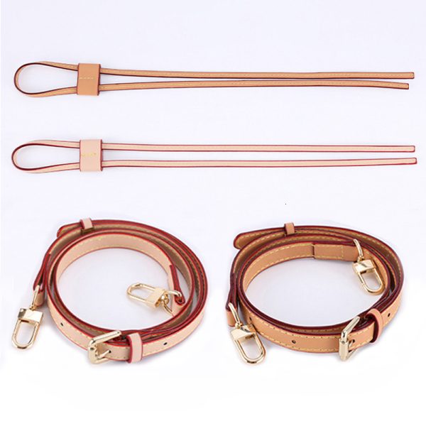 Bag Parts Accessories Strap Drawstring Crossbody Leather Belt Shoulder Straps for Bucket Women Handbag Handles 230421