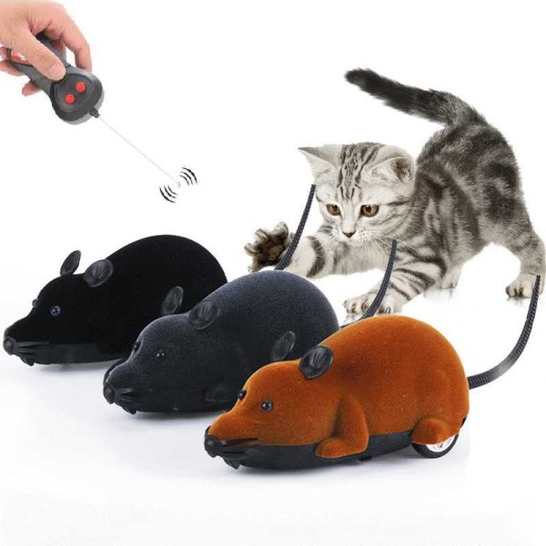 Toys Funny Cat Cat Toy Mouse For Cat With Remote Control Wireless Simulation Mouse Electric Pet Toy with Remote Control Pet Toys Cat Toys G230520