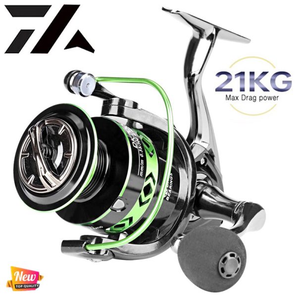 Baitcasting Reels 21KG Max Drag Alloy Fishing Reel Zinc Gear Aluminium Spool Metal Arm Foot Spinning Carp Saltwater 230606