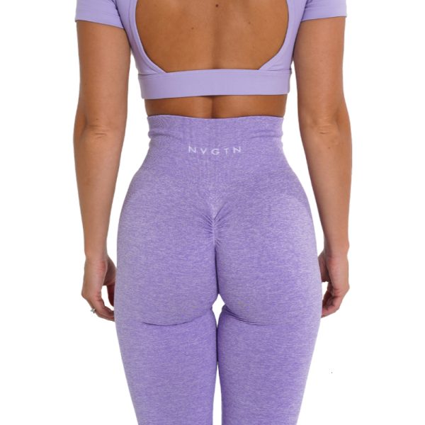 Yoga Outfit NVGTN Speckled Scrunch Seamless Leggings Women Soft Workout Tights Fitness Outfits Pants Gym Wear 230801