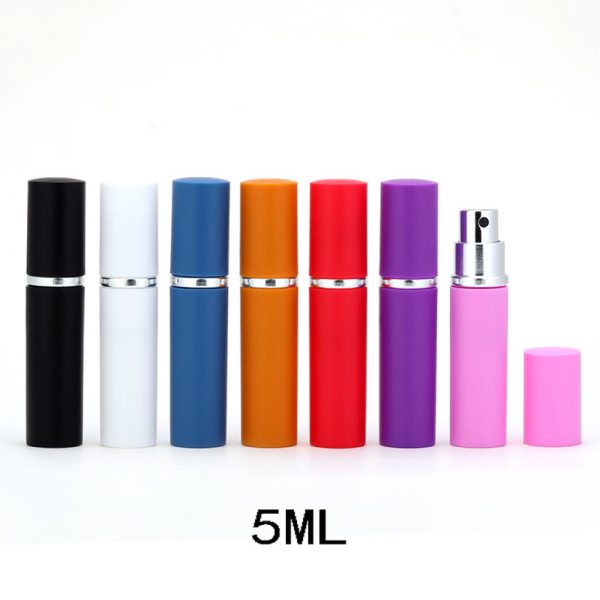 5ml Perfume Bottle Plastic Empty Perfume Atomizer Fragrance Glass Scent-bottle Travel Makeup Spray Bottle C468