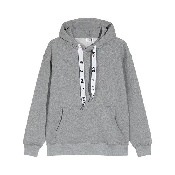 Women's autumn and winter all cotton high-quality high-end hoodie with fleece and thick hooded sweater, loose hooded couple casual jacket, unisex style