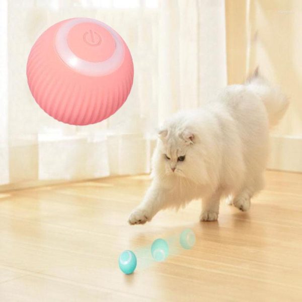 Toys Electric Ball Automatic Rolling Cat Smart For Cats Training Self-moving Kitten Indoor Interactive Playing