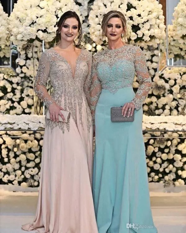 Arabic Plus Size Evening Dresses 2020 V-neck Boat Neckline Long Simple Prom Dresses Custom Made Pregnant Gowns 0314