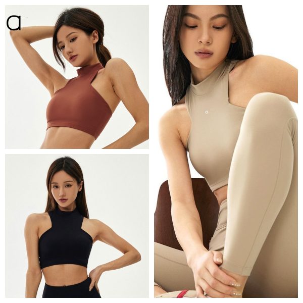 A113 Yoga Suits Sports Bras Top+Sweatpants Yoga Wear Sets Breathable Soft Gym Street Sportswear Sets