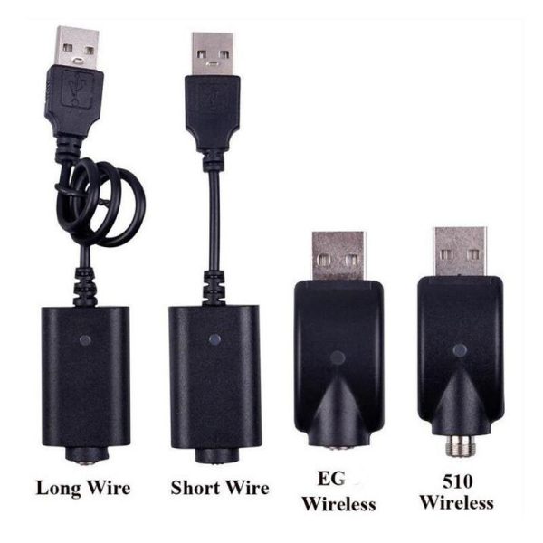 USB Charger Wireless Chargers Long wired Cable For 510 Thread Battery Hight Quality