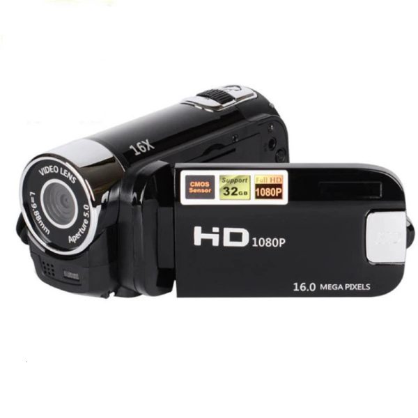 1080P digital camera 16 million pixel 16X Digital Zoom Camera Vlog Video 270 Degree Rotation Screen Full HD DV Camcorder 240407