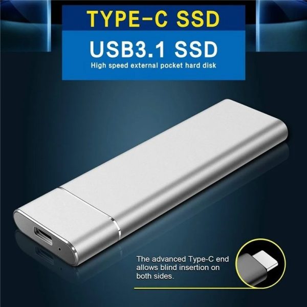 2024 Portable 16TB 10TB 8TB 4TB 2TB External Solid State Drive 8TB Storage Device Hard Drive Computer SSD Mobile Hard Drive for Portable