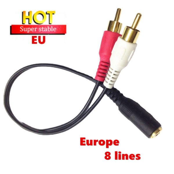 2024 Stable Cccam oscam europe 8 lines for Poland Germany Use For DVB-S2 Satellite TV Receiver FRR65