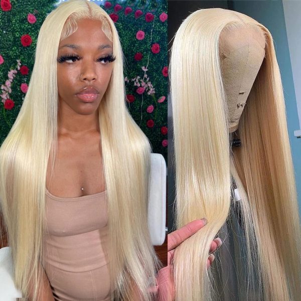 30 Inch Honey Blonde 613 Hd Lace Frontal Wig 13x6 Human Hair For Women 13x4 Straight Lace Front Wig Bob Glueless Ready to Wear Wholesale