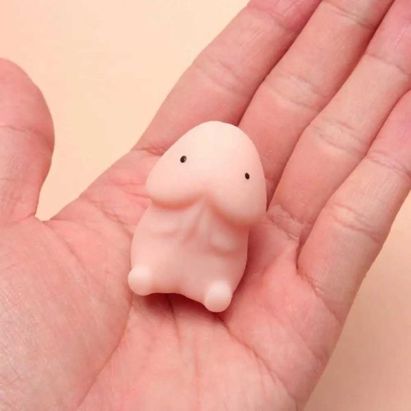 10PCS Decompression Toy Funny Penis Shape Slow Rebound TPR Decompression Toy Slow Rising Toys Stress Relief Relax Pressure Toys Interesting Gifts