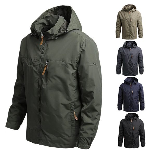 Winter Military Field Jackets Men Windbreaker Outerwear Waterproof Softshell Tactical Jacket Coat Men Hunting Fishing Clothes 240527