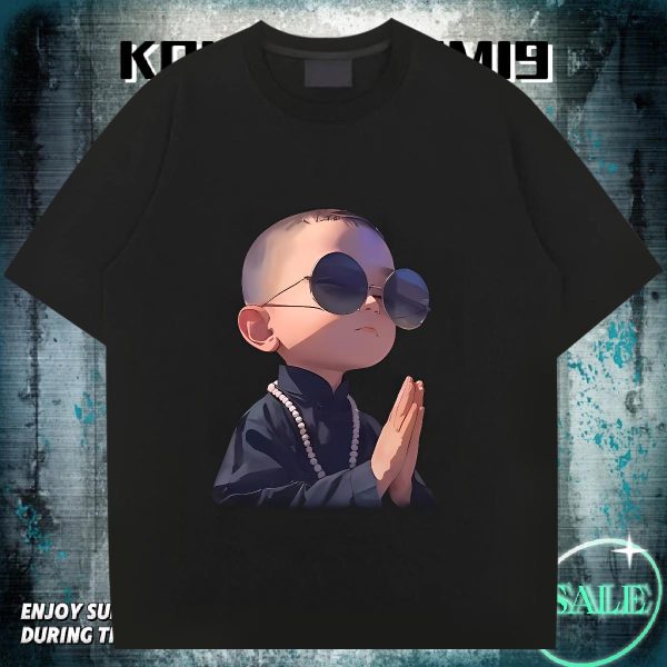 Brand T Shirts Men Anime Men Clothes T-Shirt Hip Hop Street Crew Neck Cotton Designer Tees Shirts