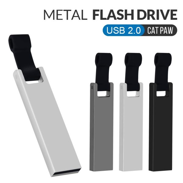 USB 2.0 Flash Drives 128GB 64GB 32GB 16GB 8GB External Storage Pendrives Metal Thumbdrive Memory Stick Usb Stick for PC/Laptop