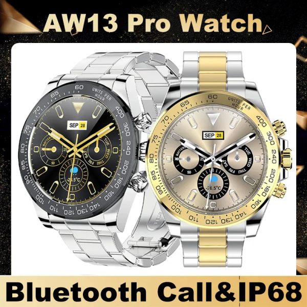 AW13 Pro Smart Watch Men 240*240 Screen Bluetooth Call IP68 Waterproof Fitness Tracker Smartwatch Women for IOS Xiaomi Android pk AW12