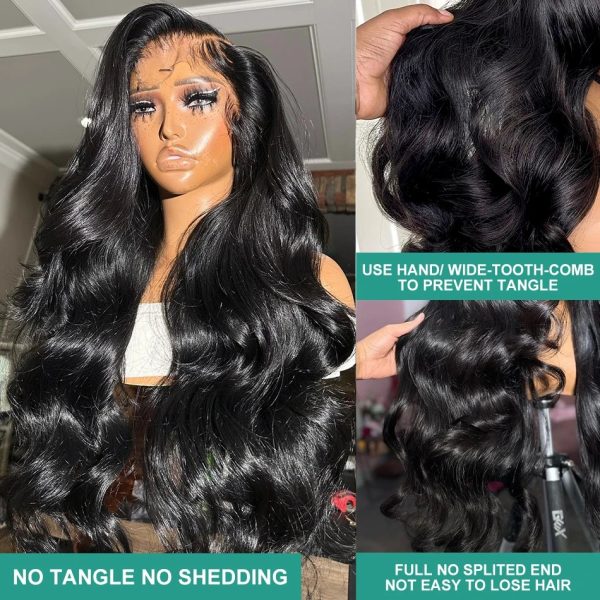 250% HD 13X6 Front Human Hair Wigs 30 40 Inches Transparent Body Wave 5X5 Glueless Ready To Wear 13X4 Lace Frontal Wig