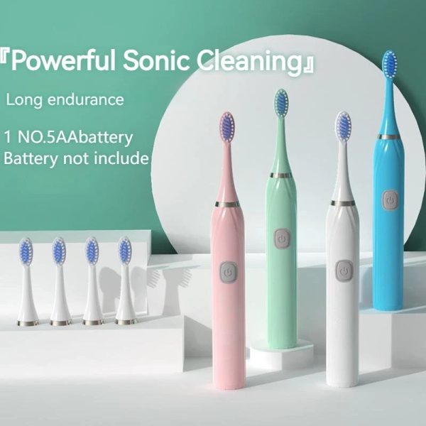 Adult Electric Toothbrushes Sonic Soft Bristles Antibacterial Brush Automatic Home Vibration Waterproof Whitening Tooth Brush