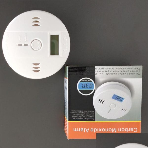 Alarm Accessories High Sensitive Co Sensor For Home Wireless Carbon Monoxide Poisoning Smoke Detector Warning L Indicator Drop Deliver Dhwh4