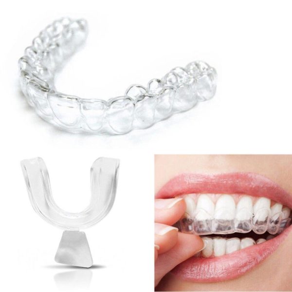 2-10Pc Soft Silicone Tooth Orthodontic Braces Set Mouth Guard Protector Dental Teeth Whitening Trays Retainers Oral Hygiene Care