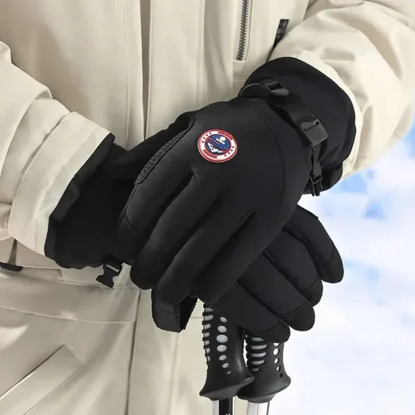 Winter Ski Gloves Men Women Non-slip Touch Screen Windpoof Waterproof Snowboard Riding Cycling Hiking Warm Snow Gloves