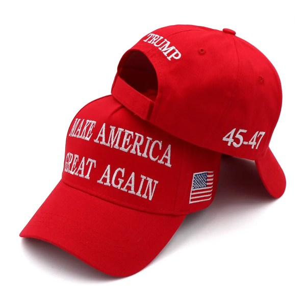 Trump Baseball Cap Cotton Embroidery Party Hats 45-47th Make America Great Again Sports Trump Hats